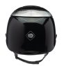 Charles Owen Charles Owen Halo Riding Hat Black Gloss/Platinum