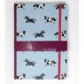 Emily Cole Pony Pattern (Pink Elastic) Notebook