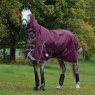 WeatherBeeta ComFiTec Plus Dynamic II Combo Neck Medium Maroon Turnout Rug