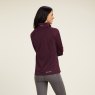 Ariat Riding Apparel Ariat Ladies Sunstopper 1/4 Zip Baselayer Mulberry