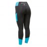 Dublin  Dublin Power Performance Mid Rise Colour Block Riding Tights Aqua