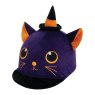 Equetech Equetech Halloween Cat Cobweb Hat Silk
