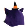 Equetech Equetech Halloween Cat Cobweb Hat Silk