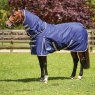 WeatherBeeta ComFiTec Essential Detach a Neck Medium Navy Turnout Rug