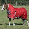 WeatherBeeta ComFiTec Classic Combo Neck Medium/Lite Red Turnout Rug