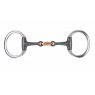 Shires Sweet Iron Lozenge Flat Ring Eggbutt Bit 5307