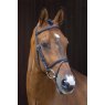 Velociti Lusso Velociti Lusso Padded Raised Flash Bridle