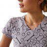 Ariat Riding Apparel Ariat Ladies Snaffle Short Sleeve T-Shirt Lavender Heather