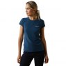 Ariat Riding Apparel Ariat Ladies Logo Script Tee Petroleum