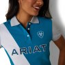 Ariat Riding Apparel Ariat Ladies Taryn Polo Mosaic Blue