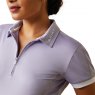Ariat Riding Apparel Ariat Ladies Bandera Polo Heirloom Lilac