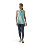 Ariat Riding Apparel Ariat Ladies Taryn Sleeveless Polo Pool Blue