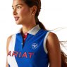 Ariat Riding Apparel Ariat Ladies Taryn Sleeveless Polo Surf The Web