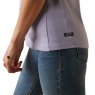 Ariat Riding Apparel Ariat Ladies Prix Sleeveless Polo Heirloom Lilac