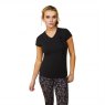 Ariat Riding Apparel Ariat Ladies Vertical Logo Tee Black