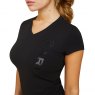 Ariat Riding Apparel Ariat Ladies Vertical Logo Tee Black