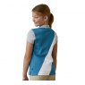 Ariat Riding Apparel Ariat Junior Taryn Polo Mosaic Blue