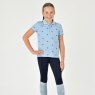 Dublin  Dublin Elyse Junior Short Sleeve Polo Bluebell