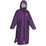Equidry All Rounder Jacket With Fleece Hood Junior Purple/Grey