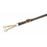 Velociti Gara Velociti Gara Leather Lead Rein- Small Newmarket Chain