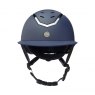 Charles Owen Kylo Riding Hat Wide Peak Navy Matt/Pewter