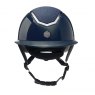 Charles Owen Charles Owen Kylo Riding Hat Wide Peak Sparkly Navy Gloss/Pewter