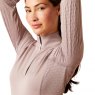 Ariat Riding Apparel Ariat Ladies Lowell 2.0 1/4 Zip Baselayer Quail