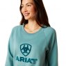 Ariat Riding Apparel Ariat Ladies Benicia Sweatshirt Arctic