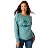 Ariat Riding Apparel Ariat Ladies Benicia Sweatshirt Arctic