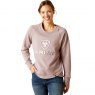 Ariat Riding Apparel Ariat Ladies Benicia Sweatshirt Quail