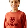 Ariat Riding Apparel Ariat Junior Benicia Sweatshirt Burnt Brick