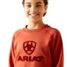 Ariat Riding Apparel Ariat Junior Benicia Sweatshirt Burnt Brick