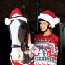 Equetech Equetech Santa Horse Ear Bonnet