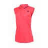 Aubrion Poise Sleeveless Tech Polo - Young Rider Coral