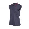Aubrion Aubrion Poise Sleeveless Tech Polo - Young Rider Navy
