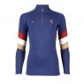 Aubrion Aubrion Team Long Sleeve Base Layer - Young Rider Navy