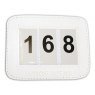 Woof Wear Woof Wear Bridle Number Holder White