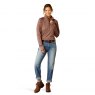 Ariat Riding Apparel Ariat Ladies Tek Team 1/2 Zip Fleece Twilight Mauve