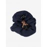 LeMieux LeMieux Scrunchie With Crystal Hair Net Navy