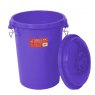 Red Gorilla  Red Gorilla Bin With Lid Purple