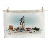 Emily Cole Pony Camp Tea Towel