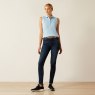 Ariat Riding Apparel  Ariat Womens Prix 3.0 Sleeveless Polo Blue Bell