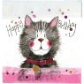 Alex Clark Cats & Collar Birthday Card