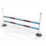 PolyJumps PolyJumps Upright Pole Stand Intro Set I 2 Pole