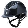 Charles Owen Kylo Riding Hat Navy Gloss/Silver Crystal With MIPS