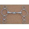 Show Jump French Link 3 Ring Gag
