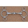 Show Jump French Link 2 Ring Gag