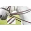 Velociti Gara Cotton Web Draw/Running Reins 288cm x 7/8 in Brown