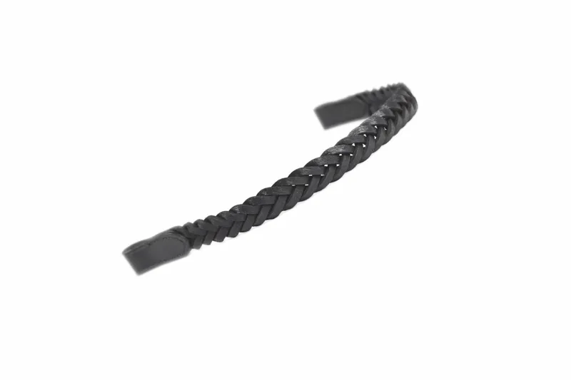 Velociti Gara Plaited Browband in Black