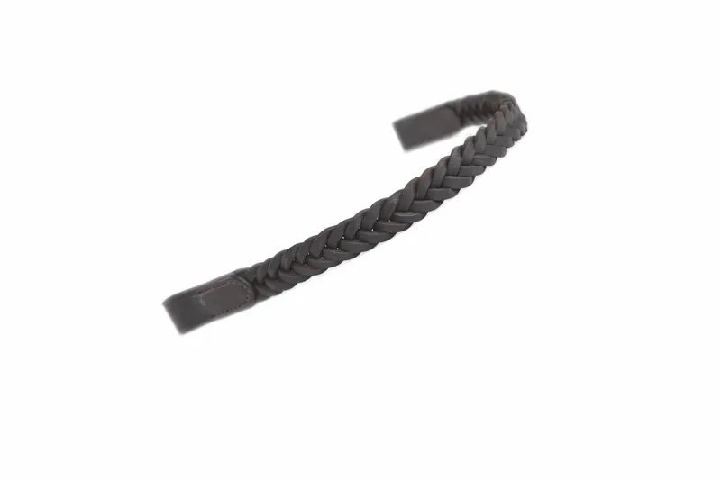 Velociti Gara Plaited Browband in Brown